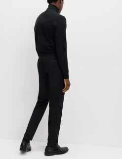 Slim Fit Stretch Tuxedo Trousers