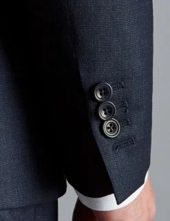 Slim Fit Super 120s Wool Suit Jacket
