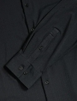 Slim Fit Super Stretch Printed Shirt