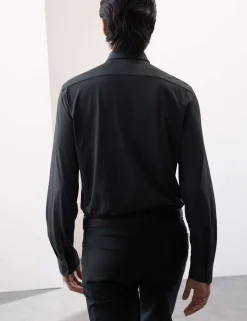 Slim Fit Super Stretch Printed Shirt