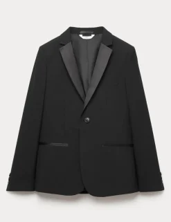 Slim Fit Tuxedo Jacket (6-16 Yrs)