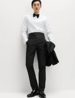 Slim Fit Tuxedo Trousers