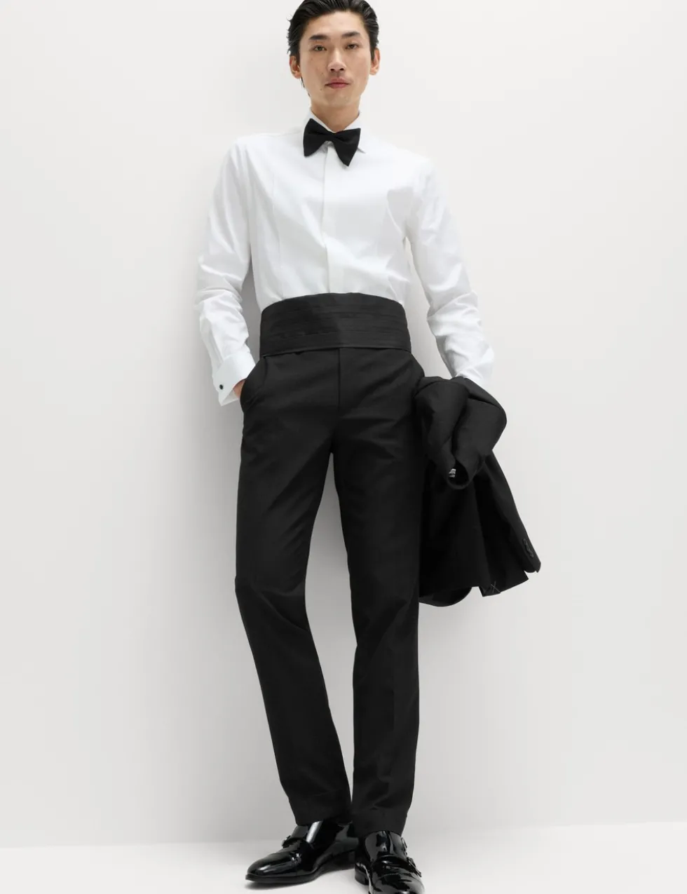 Slim Fit Tuxedo Trousers