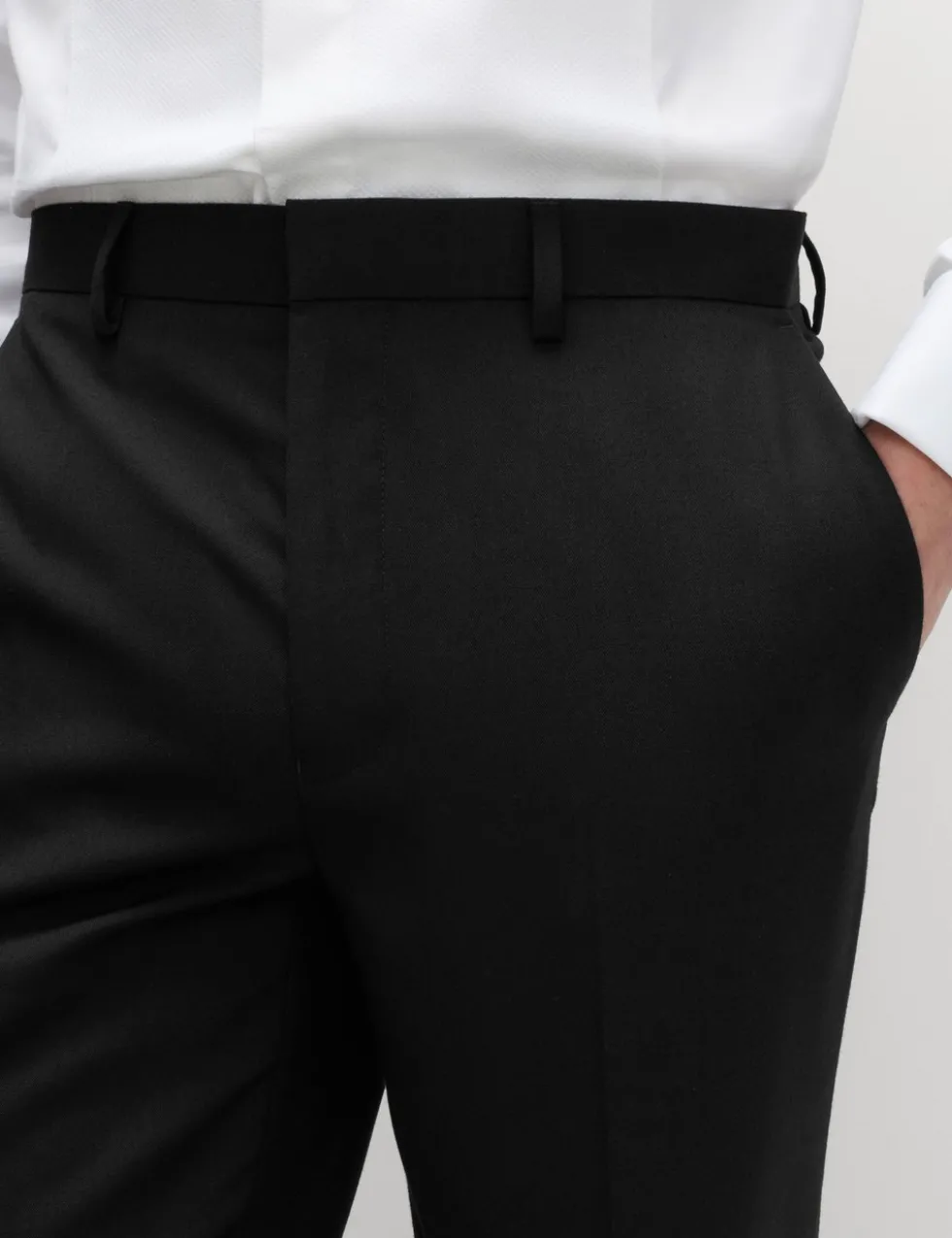 Slim Fit Tuxedo Trousers