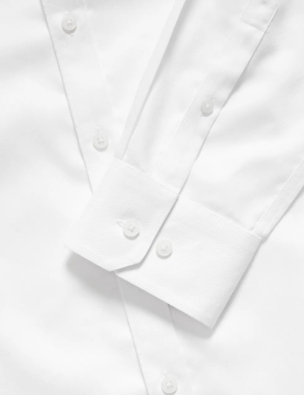 Slim Fit Ultimate Non Iron Pure Cotton Textured Shirt