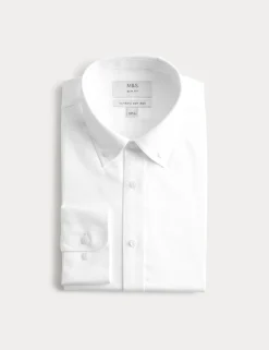 Slim Fit Ultimate Non Iron Pure Cotton Shirt