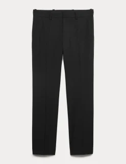 Slim Fit Wool Blend Performance Trousers
