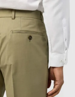 Slim Fit Wool Blend Suit Trousers