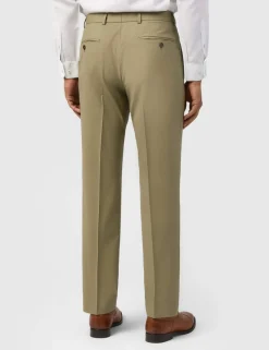 Slim Fit Wool Blend Suit Trousers