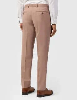 Slim Fit Wool Blend Suit Trousers