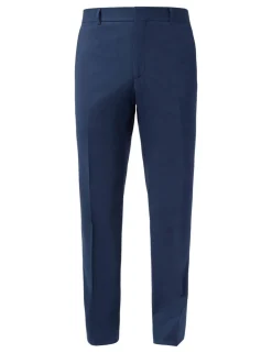 Slim Fit Wool Rich Check Suit Trousers