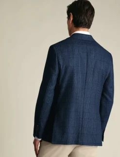 Slim Fit Wool Rich Check Suit Jacket