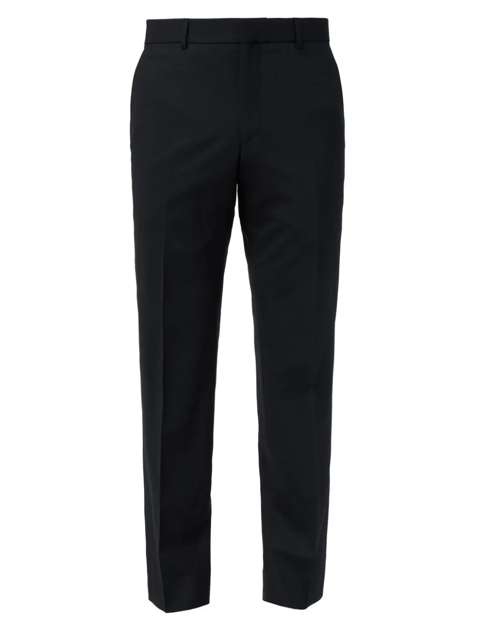 Slim Fit Wool Rich Flat Front Performance Trousers