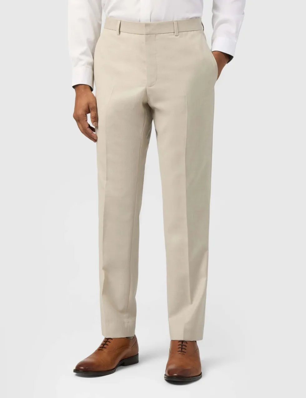 Slim Fit Wool Rich Performance Trousers
