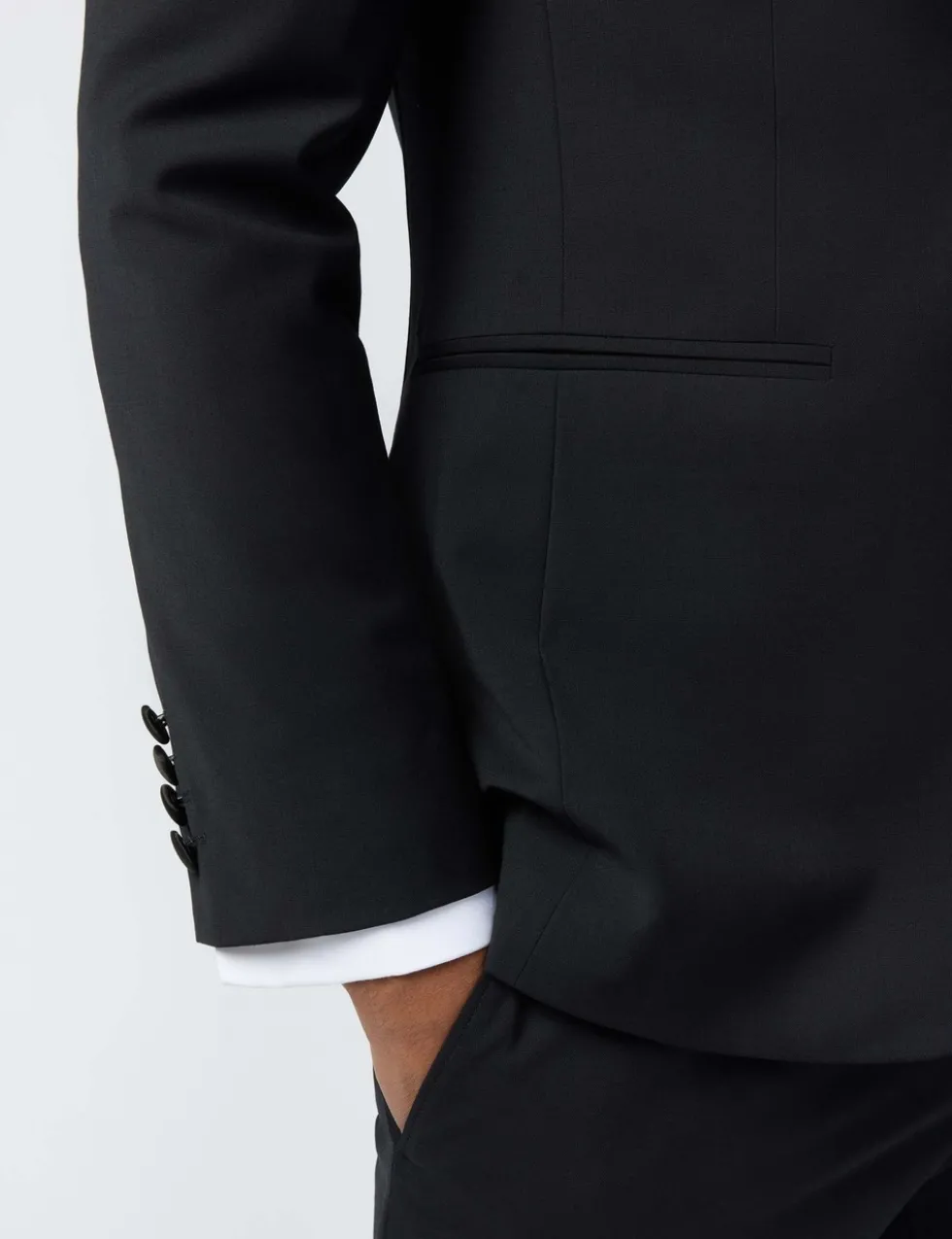 Slim Fit Wool Rich Performance Tuxedo Jacket