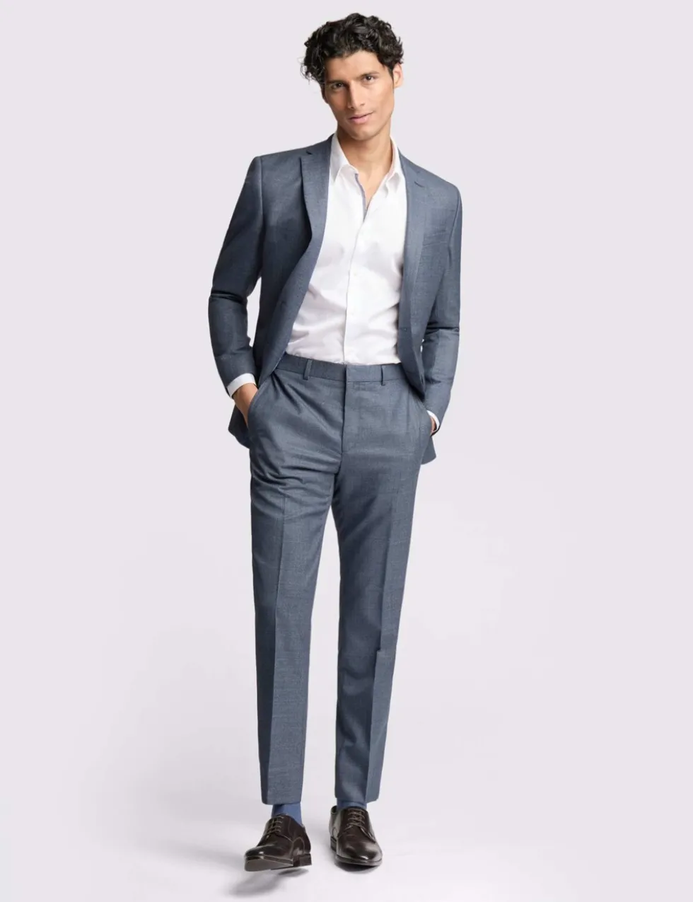 Slim Fit Wool Rich Puppytooth Suit Jacket