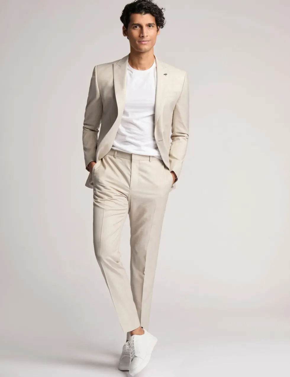 Slim Fit Wool Rich Single Breasted Jacket