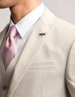 Slim Fit Wool Rich Single Breasted Jacket
