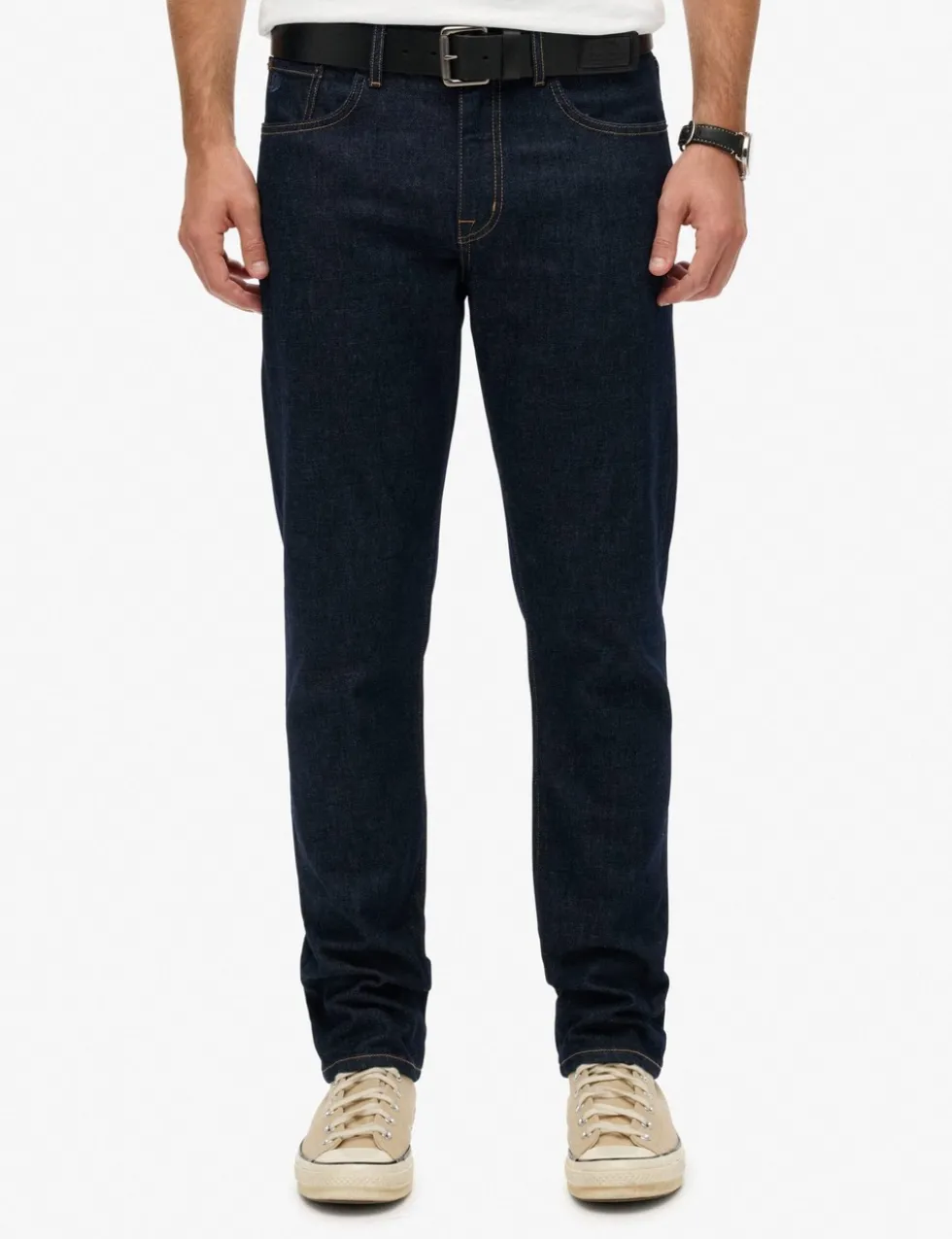 Slim Straight Fit 5 Pocket Jeans