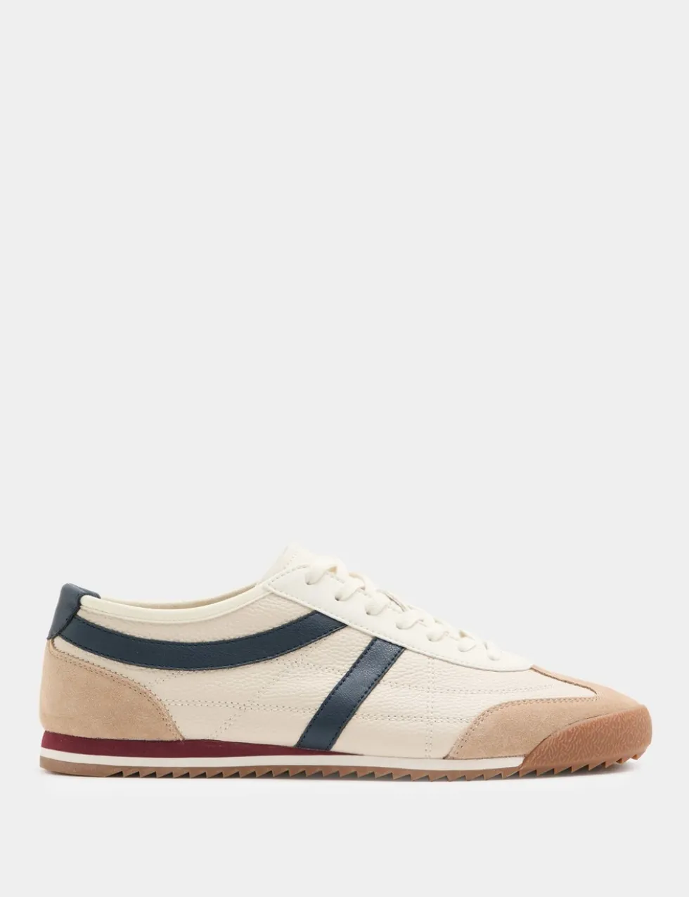 Slimline Leather Trainers