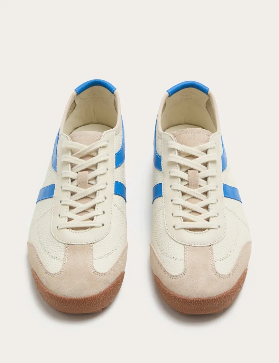 Slimline Leather Trainers