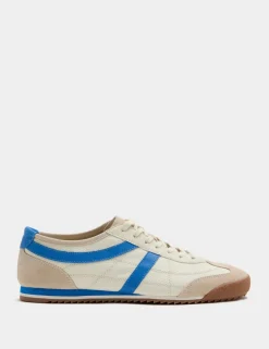 Slimline Leather Trainers