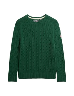 Slouchy Cable Knit Jumper