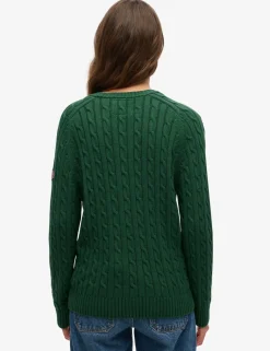 Slouchy Cable Knit Jumper