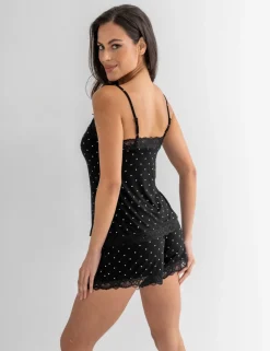 Sofa Loves Lace Jersey Cami and Short PJ Set
