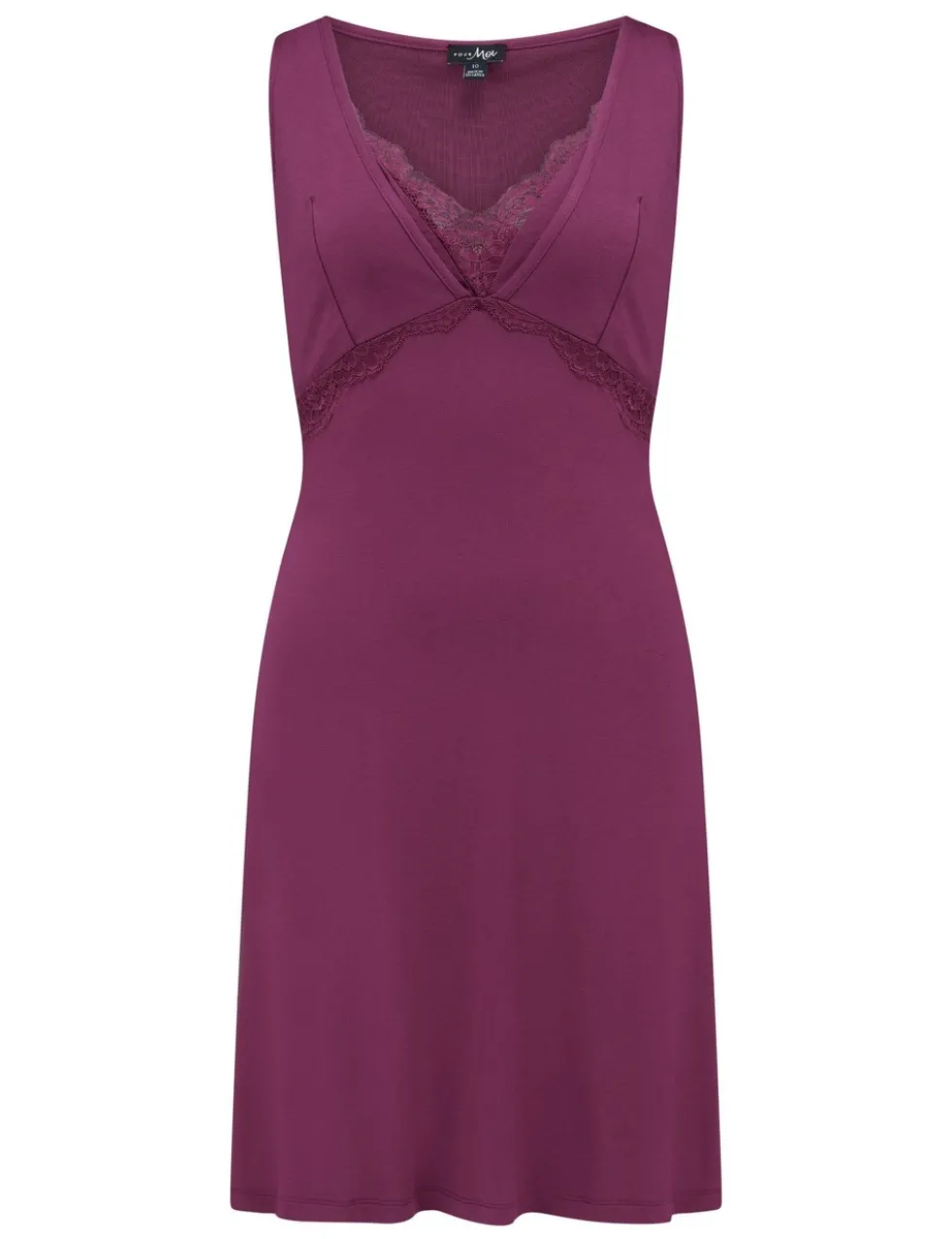 Sofa Loves Lace Jersey Hidden Support Chemise