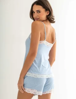 Sofa Loves Lace Trim Pyjama Shorts