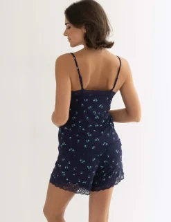 Sofa Loves Lace Trim Pyjama Shorts