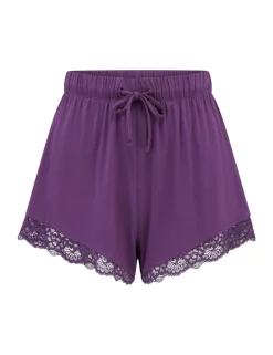 Sofa Loves Lace Trim Pyjama Shorts