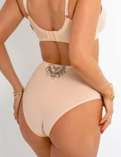 Sofia Lace Embroidered Full Briefs