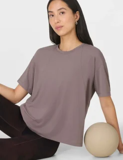 Soft Flow Studio Crew Neck Relaxed T-Shirt