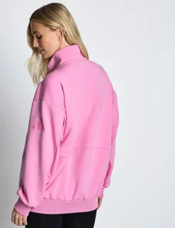 Soft Lux Zip Up Sweatshirt with Modal