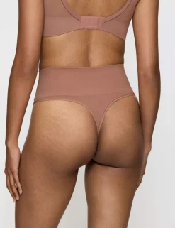 Soft Sculpt Bandeau High Rise Tummy Control Shaping Thong