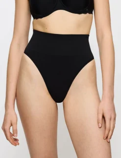 Soft Sculpt Bandeau High Rise Tummy Control Shaping Thong