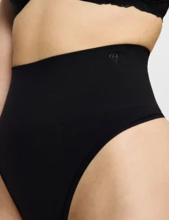 Soft Sculpt Bandeau High Rise Tummy Control Shaping Thong