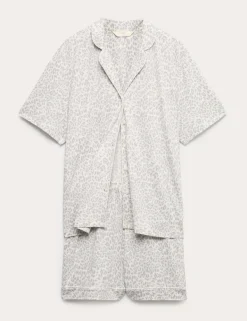 Soft Touch Printed Revere Shortie Set