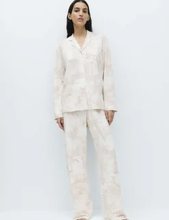 Soft Touch Printed Revere Pyjama Set