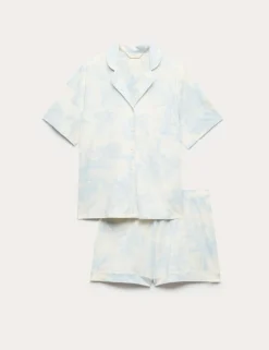 Soft Touch Printed Revere Shortie Set