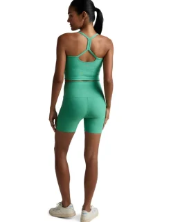 Spacedye Keep Pace High Waisted Biker Gym Shorts