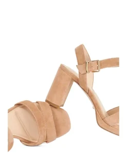 Sparkle Block Heel Sandals