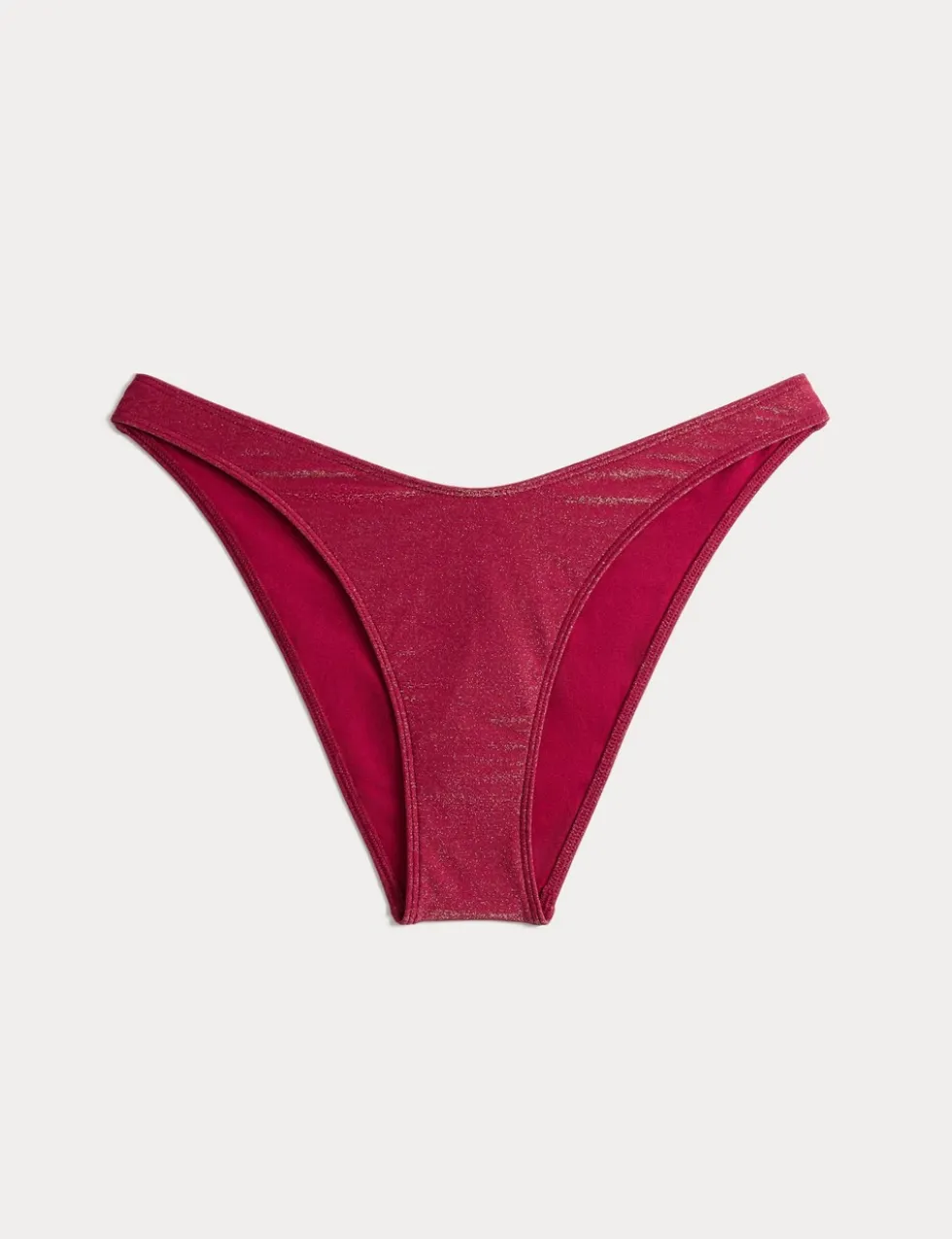 Sparkle High Leg Bikini Bottoms