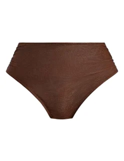 Sparkle High Waisted Full Bikini Bottoms