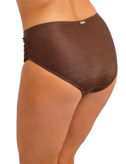 Sparkle High Waisted Full Bikini Bottoms