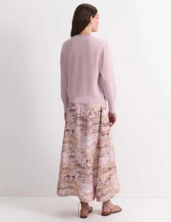 Sparkly Crew Neck Relaxed Jumper