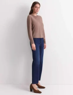 Sparkly Crew Neck Relaxed Jumper