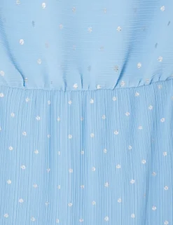 Sparkly One Shoulder Midaxi Waisted Dress